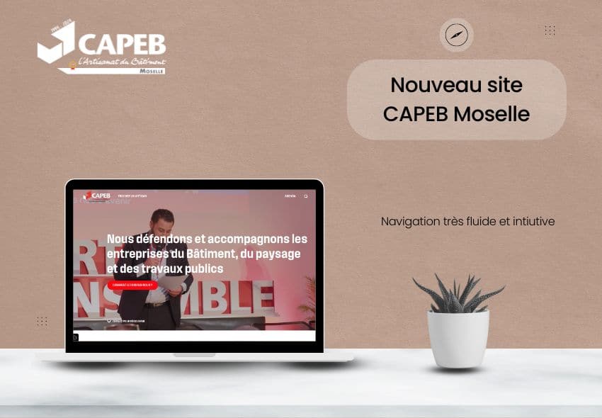 Nouveau site internet CAPEB Moselle
