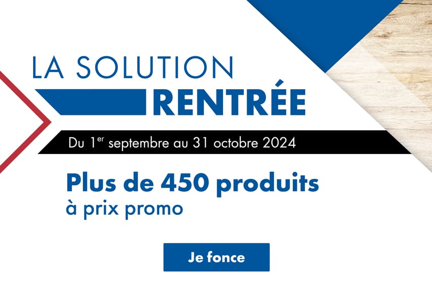 Sélection de produits « spécial rentrée » du groupe Trenois.