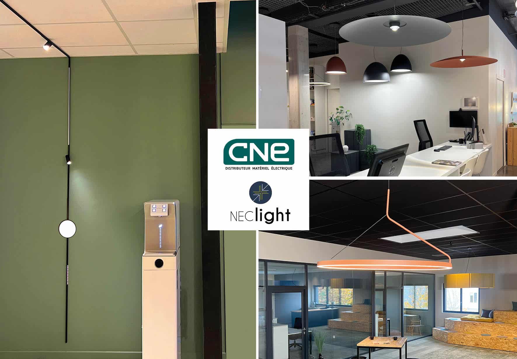 Découvrez la nouvelle gamme décorative NECLIGHT chez CNE et SCENEO Lorraine !