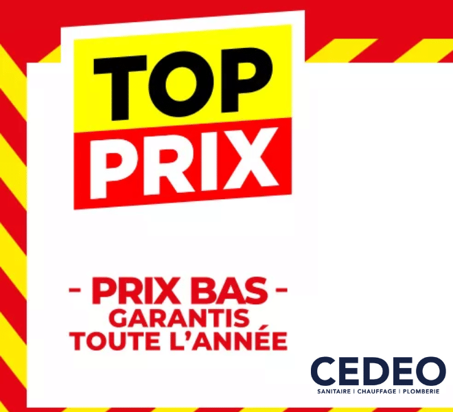 🔥 Profitez des Top Prix de CEDEO pour accéder à une sélection de plus de 200 produits indispensables