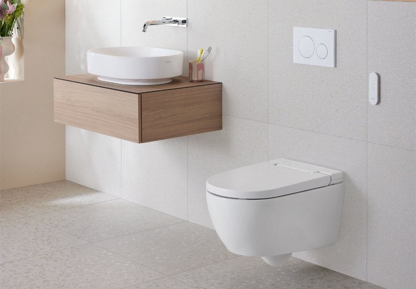 Le WC lavant Geberit AquaClean Alba : une innovation hygiénique et confortable pour vos espaces sanitaires