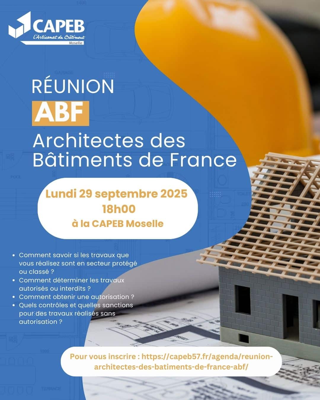 Réunion Architectes des Bâtiments de France (ABF)
