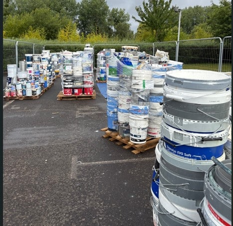 Peintre – Gestion des déchets