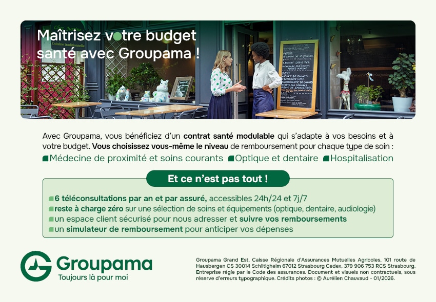 Maitrisez votre budget santé avec Groupama !