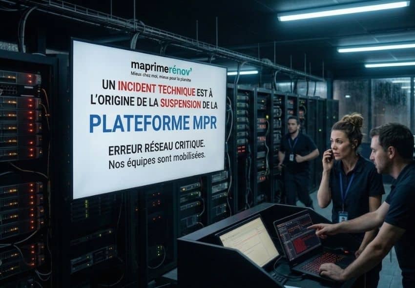 Suspension de la plateforme MPR