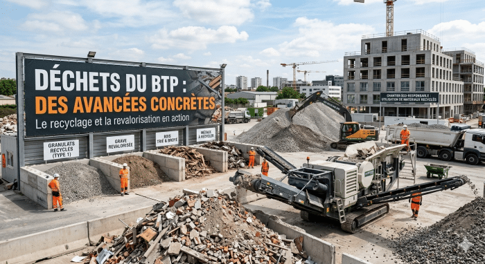 Déchets du BTP : des avancées concrètes ?
