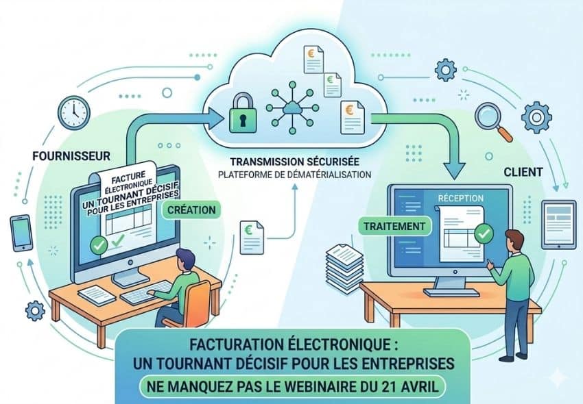 Facturation électronique : un tournant décisif pour les entreprises – Ne manquez pas le webinaire du 21 avril