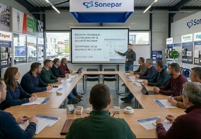 ERP & sécurité incendie –  Décryptage de la nouvelle NFC 15-100 – Lundi 27 avril à 11h30