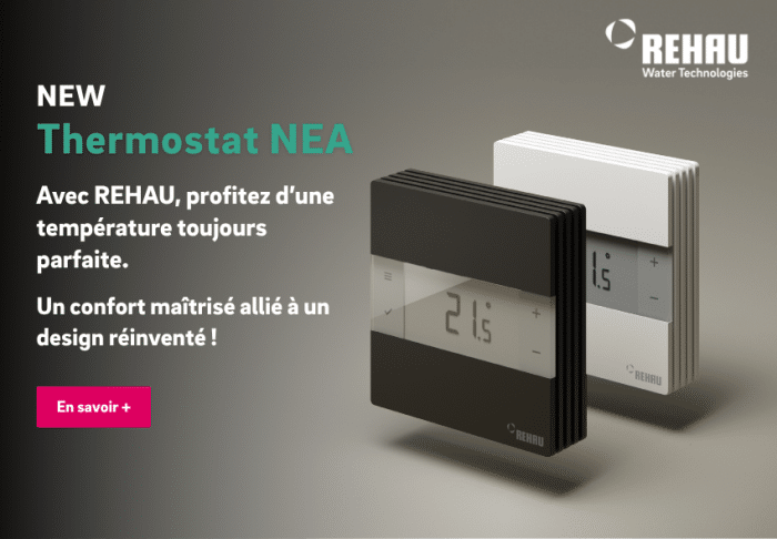 Nouveau NEA filaire : la régulation de température moderne