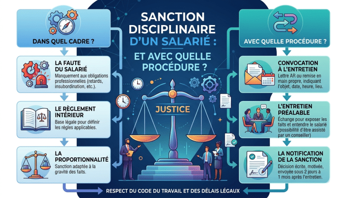 Sanction disciplinaire d&rsquo;un salarié : Un petit guide pour ne pas commettre d&rsquo;erreur