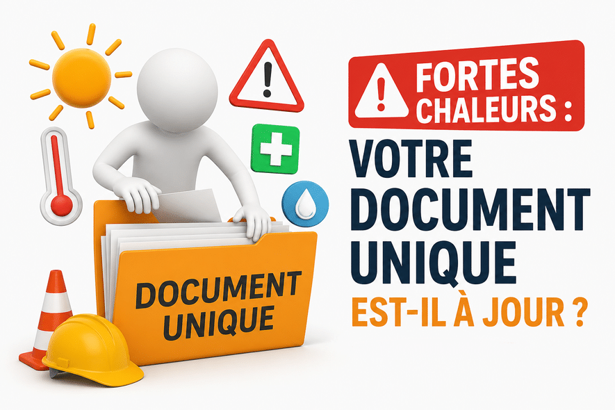⚠️Fortes chaleurs : votre Document Unique est-il à jour ?