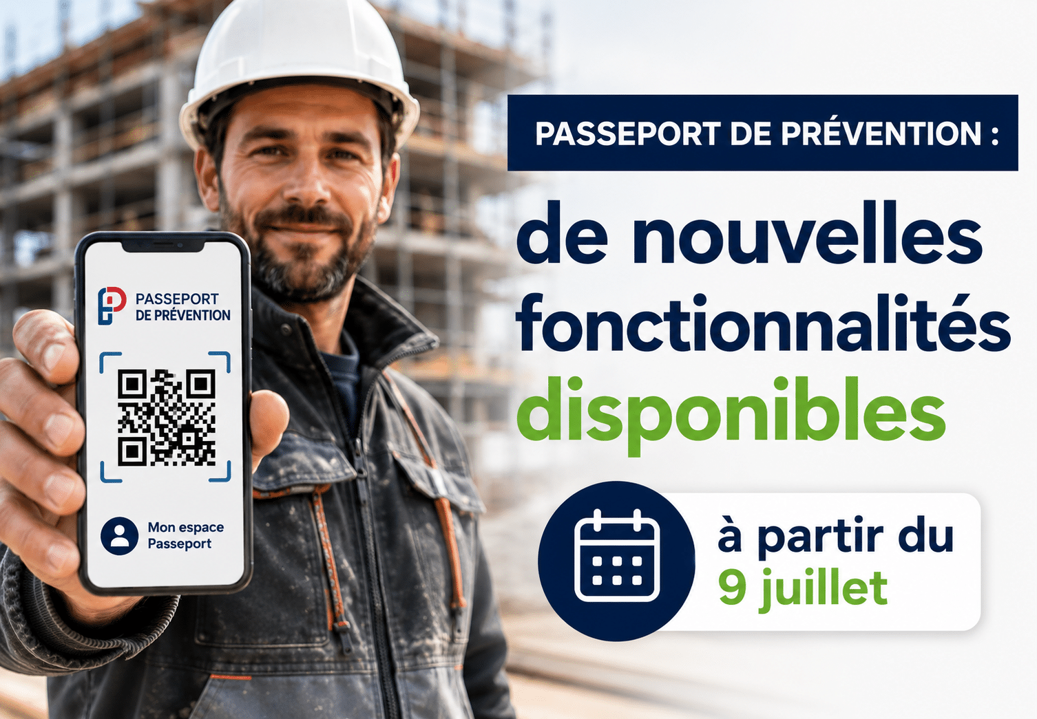 Passeport de prévention : de nouvelles fonctionnalités disponibles à partir du 9 juillet