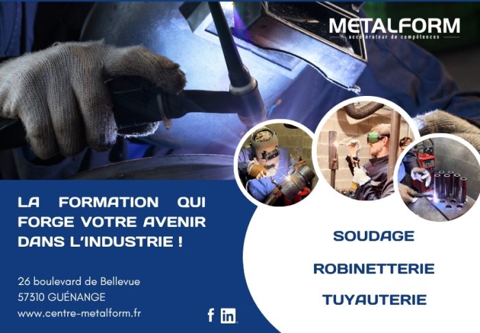 Formez-vous aux métiers de l’industrie. Passez à la pratique.