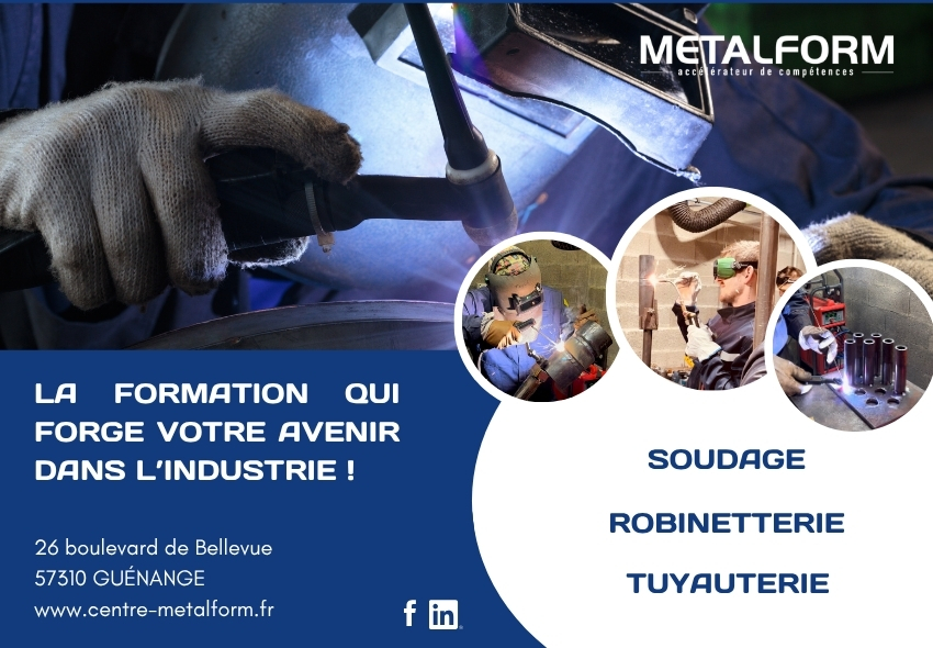 Formez-vous aux métiers de l’industrie. Passez à la pratique.