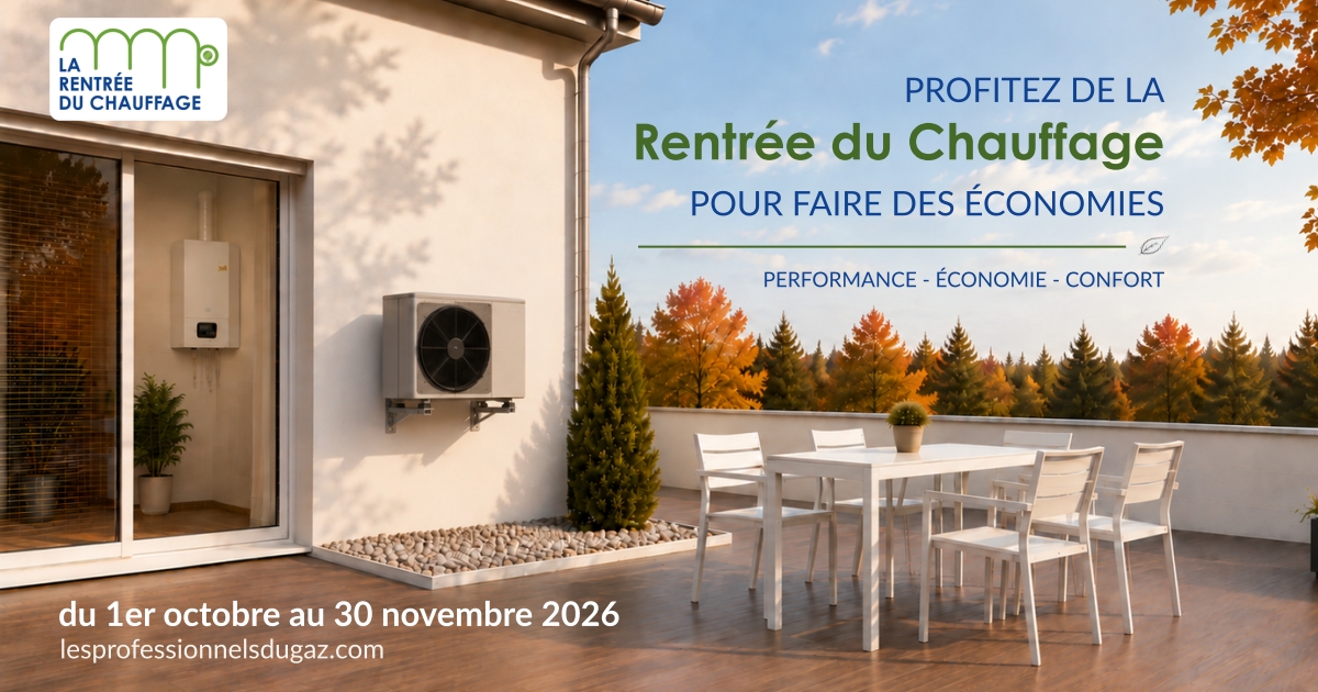 Rentrée du chauffage – Offre Premium PG