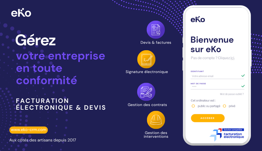 🏗️ Facturation 2026 : eKo s&rsquo;occupe de tout pour vous