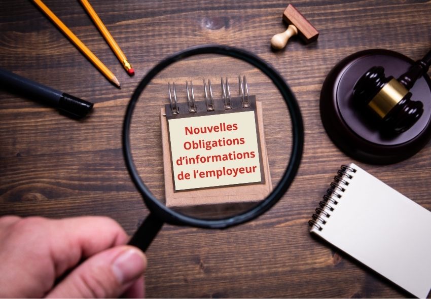Nouvelles obligations à partir du 1er novembre 2023 :  Informations à fournir aux salariés sur la relation de travail
